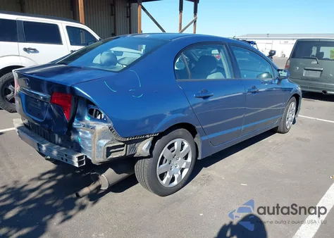 2010 Honda Civic Lx из США, поврежденный, VIN 2HGFA1F50AH581420